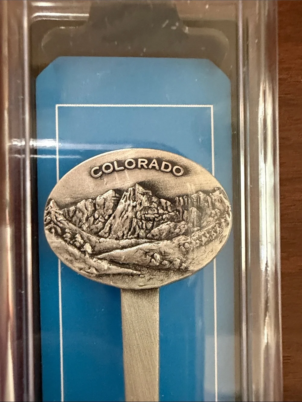 Colorado Collectible Spoon in Silver - Decorative Serving Spoon